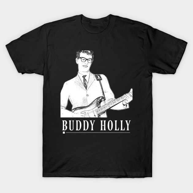 buddy holly T-Shirt by Degiab